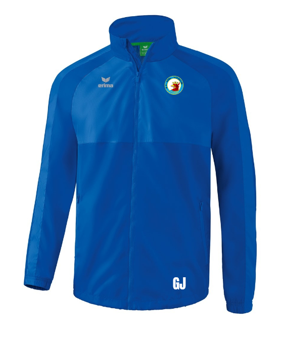 Ortalion niebieski ERIMA Team All-weather Jacket Senior