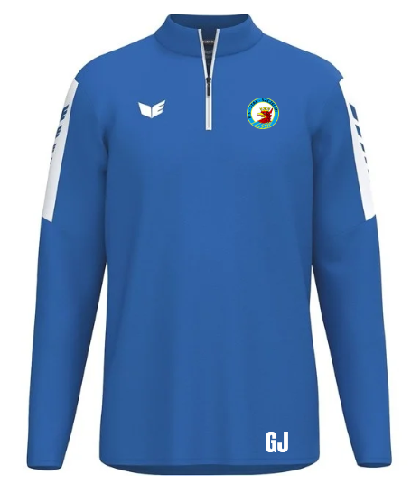 Bluza niebieska ERIMA Intro Training top Senior