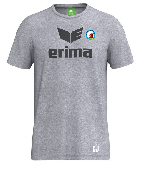 Koszulka bawełniana wyjściowa szara ERIMA Senior