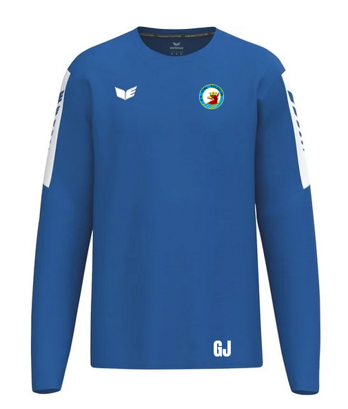 Bluza niebieska ERIMA Intro Sweatshirt Junior