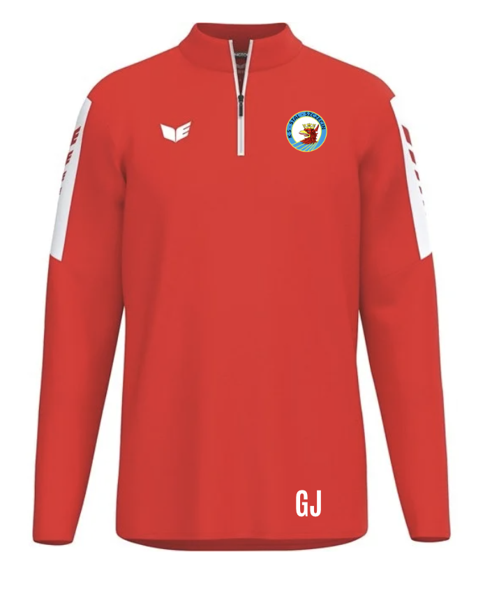 Bluza czerwona ERIMA Intro Training Top Junior