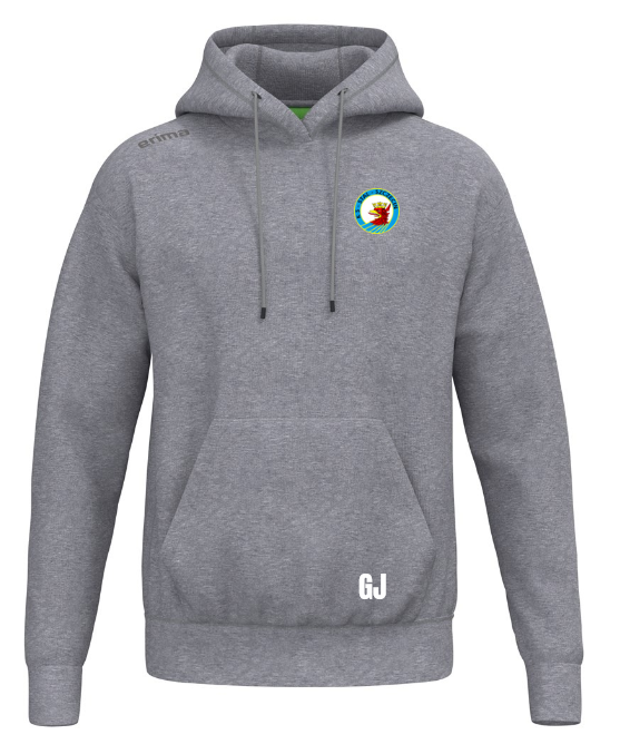 Bluza wyjściowa szara ERIMA TS Hoody Senior